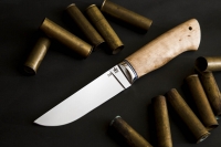 Нож РН-9 с кожанным чехлом (сталь D2)