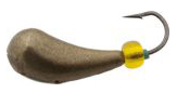 Мормышка литая "Чесночина средняя", 0.9гр, золото