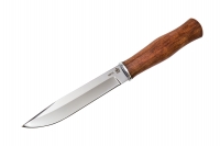 Нож "ПН-11" с кожаным чехлом (сталь 65х13)