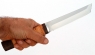 Нож Тантуха-3, немецкая сталь AISI 440C, рукоять береста, дюраль