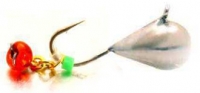 Мормышка вольфрамовая "Капля" с ушком, 0,95 гр